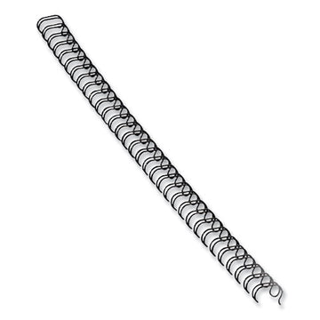 Fellowes® Wire Bindings, 9-16" Diameter, 130 Sheet Capacity, Black, 25-pack freeshipping - TVN Wholesale